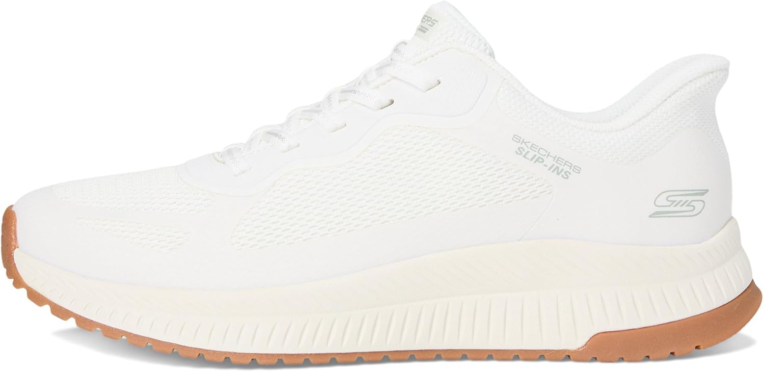Skechers Womens Hands Free Slip-ins Bobs Squad 4-Staple Look Sneaker
