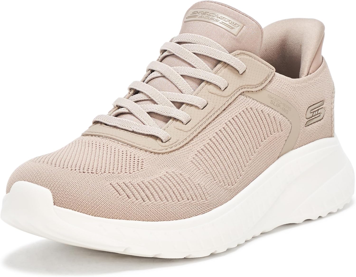 Skechers Womens Hands Free Slip-ins Bobs Squad Chaos-Current Muse Sneaker