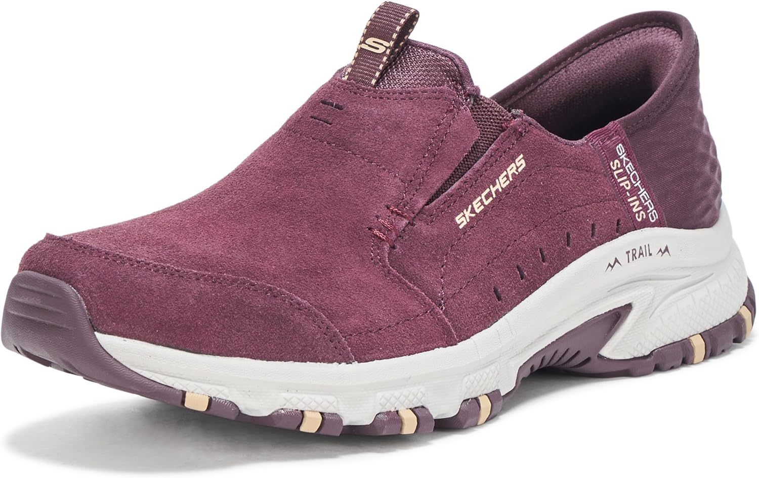 Skechers Womens Hillcrest-Sunapee Hands Free Slip-ins Sneaker