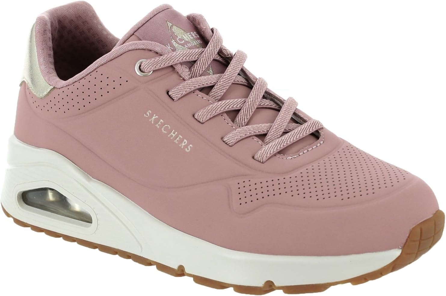 Skechers Womens Uno-Shimmer Away Sneaker
